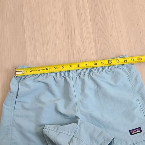 Patagonia Baggies Quick Dry Active Shorts 67066 Blue XXL Girls Athleisure Bottom - Picture 5 of 8